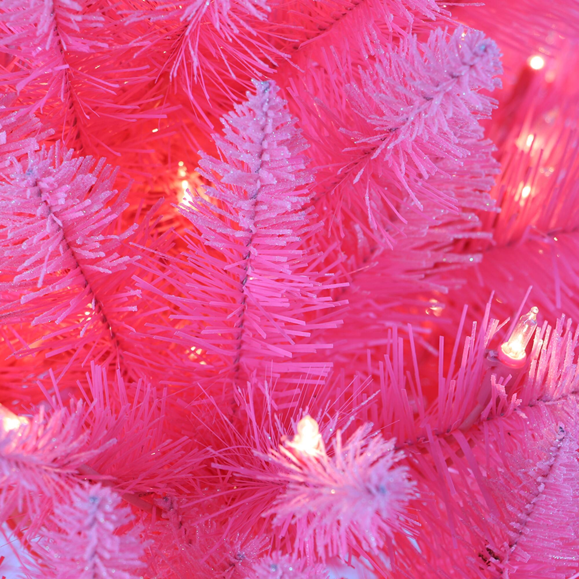 6.5ft. Pre-Lit Fashion Artificial Christmas Tree, Clear Lights